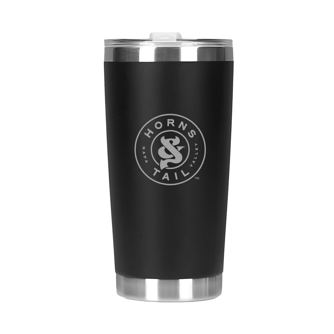 20oz Double Wall Stainless Steel Tall Tumbler with Lid