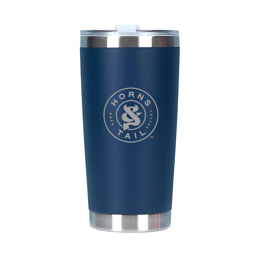 20oz Double Wall Stainless Steel Tall Tumbler with Lid