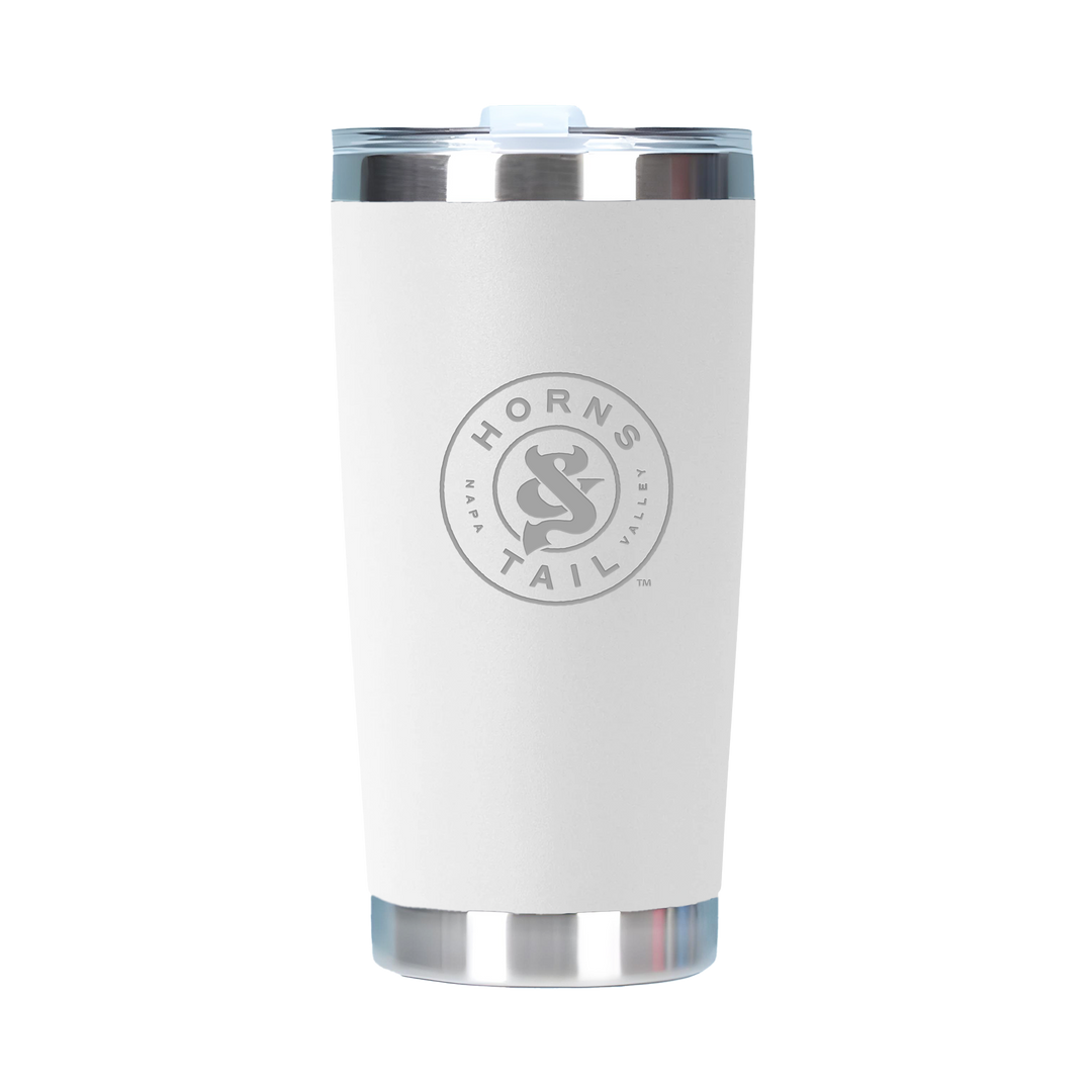 20oz Double Wall Stainless Steel Tall Tumbler with Lid