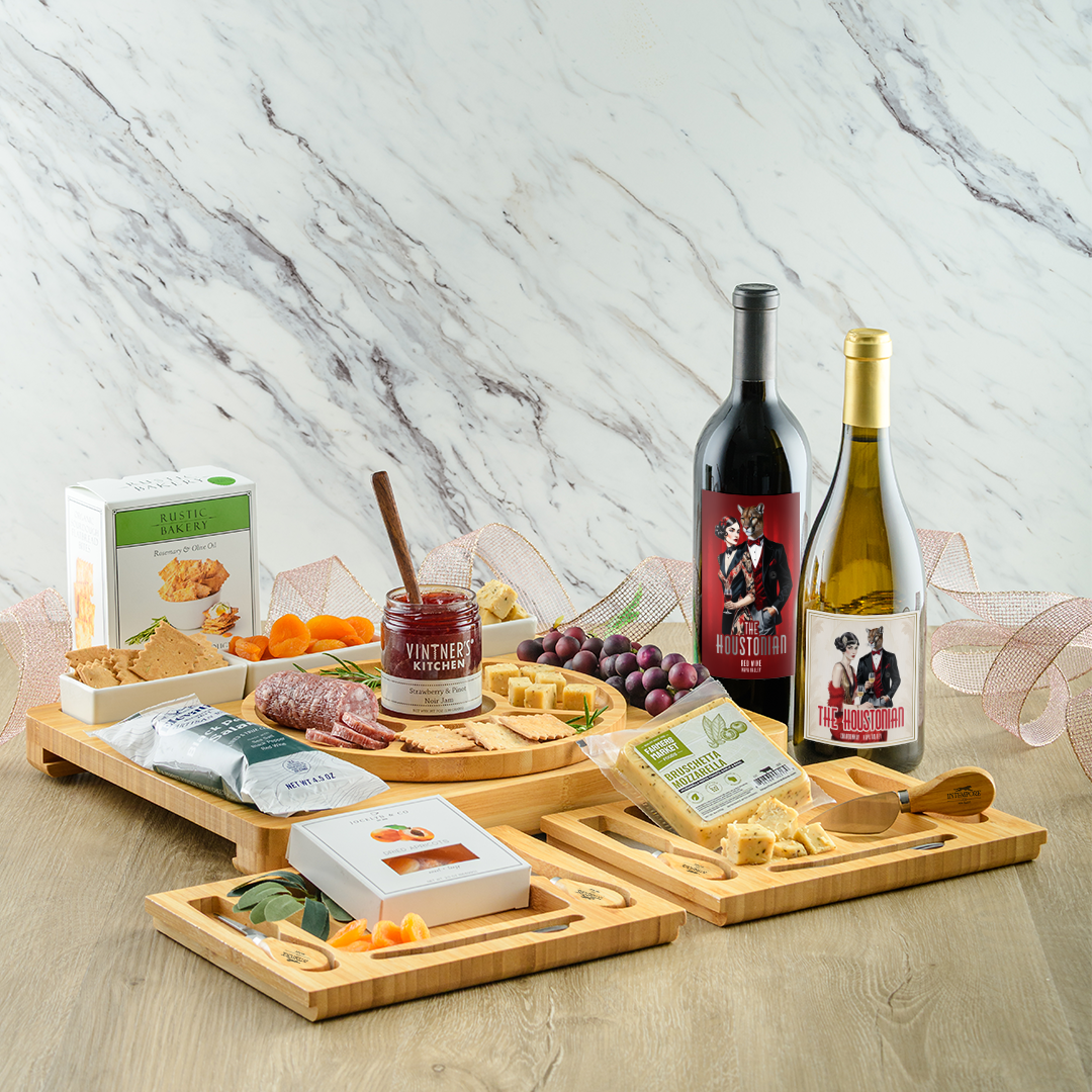 Premium Red & White Charcuterie Board