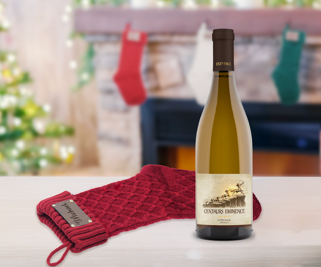 Personalized Christmas Stocking & Sip