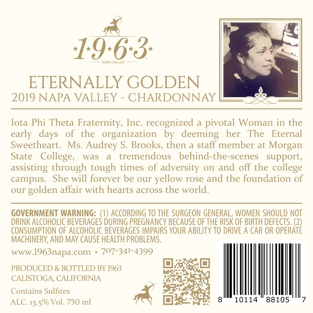 Eternally Golden - 2019 Chardonnay - Napa Valley