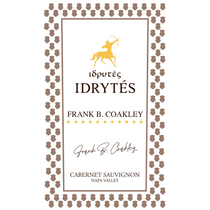 IDRYTES Founder Frank Coakley - 2019 Cabernet Sauvignon - Napa Valley