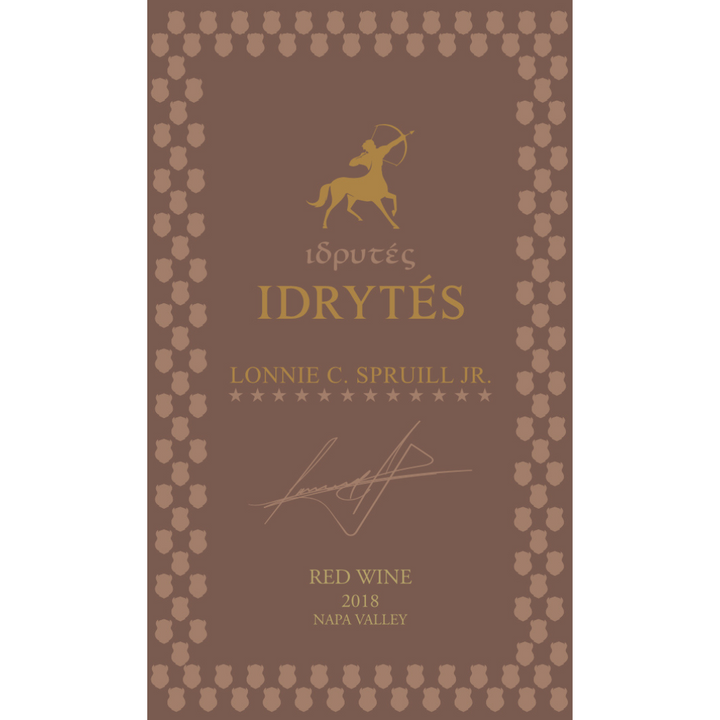 IDRYTES - 2018 Red Wine - Napa Valley