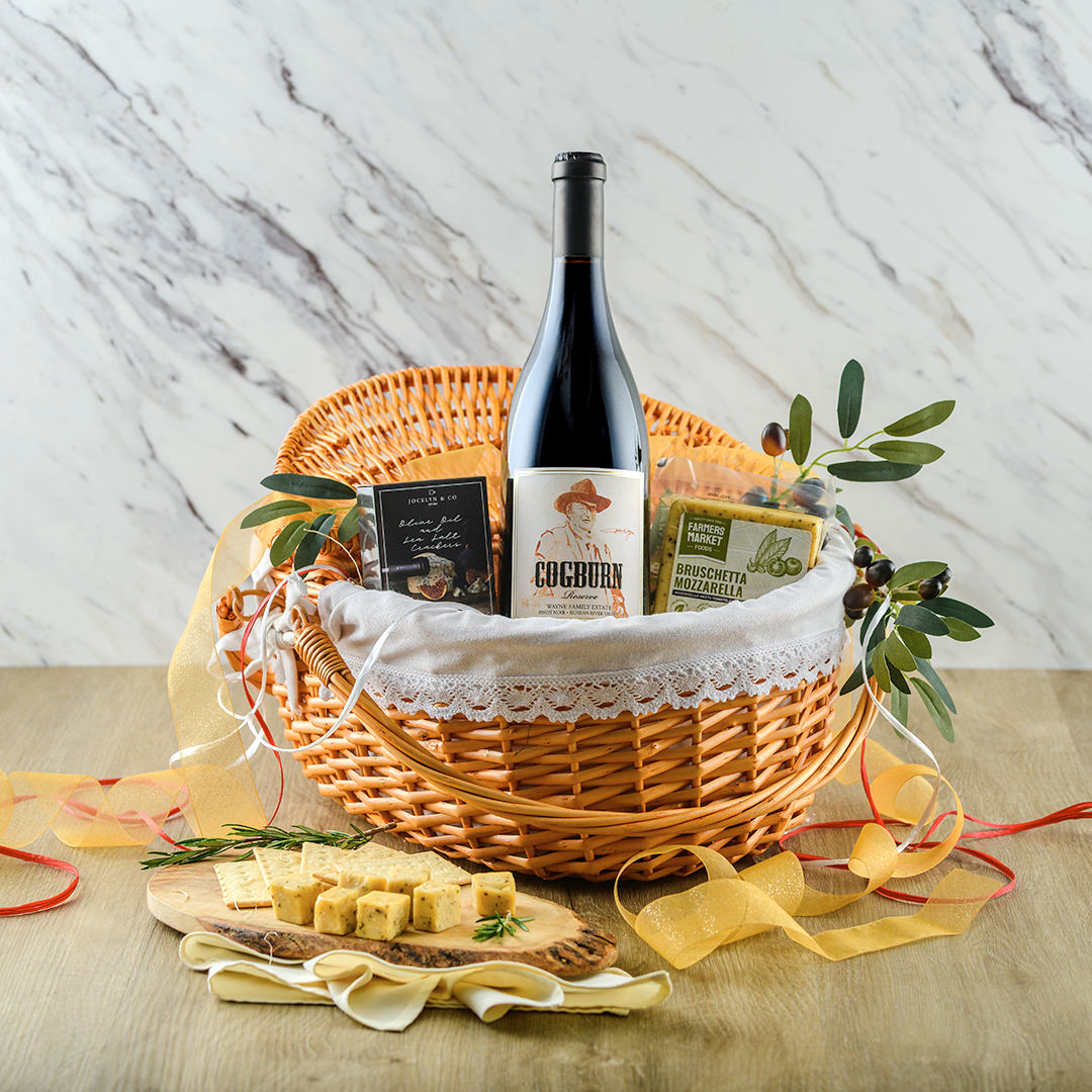 Signature Red Picnic Basket