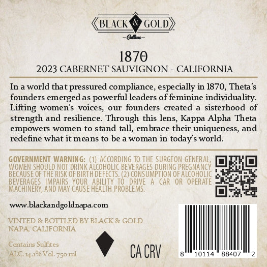 187 - 2023 Cabernet Sauvignon - California