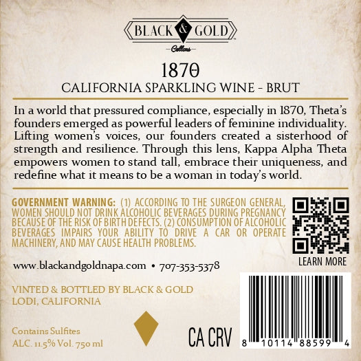 1870 - Sparkling Brut - California