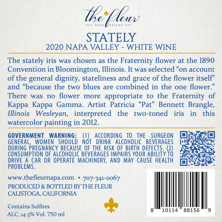 Stately - 2020 Cuvée Blanc - Napa Valley