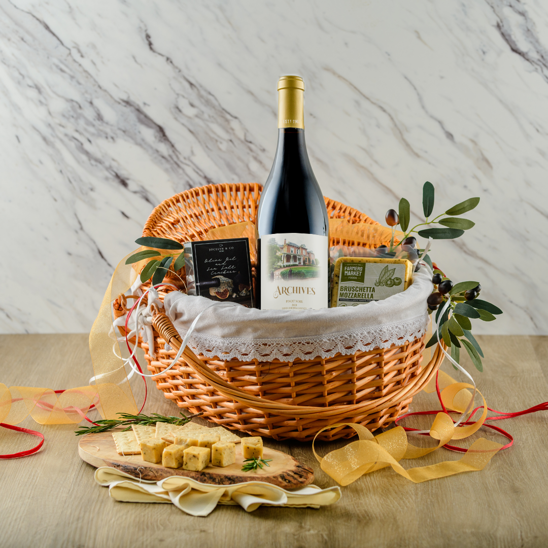 Signature Red Picnic Basket