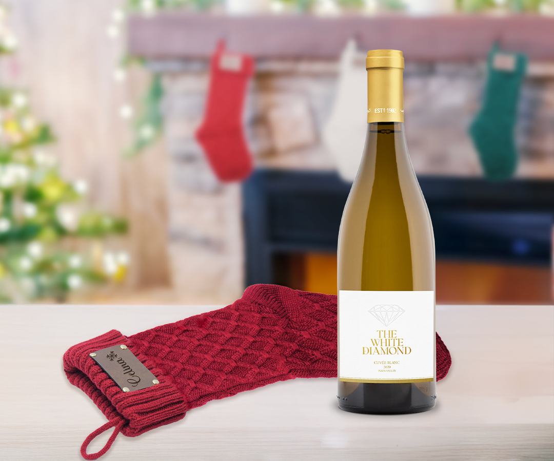 Personalized Christmas Stocking & Sip