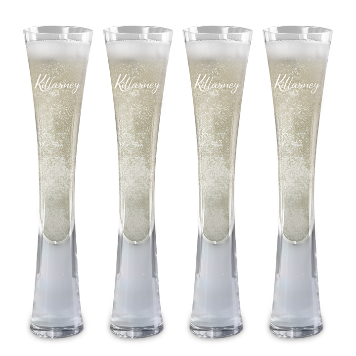Hand Blown Artisan Crafted Champagne Flute
