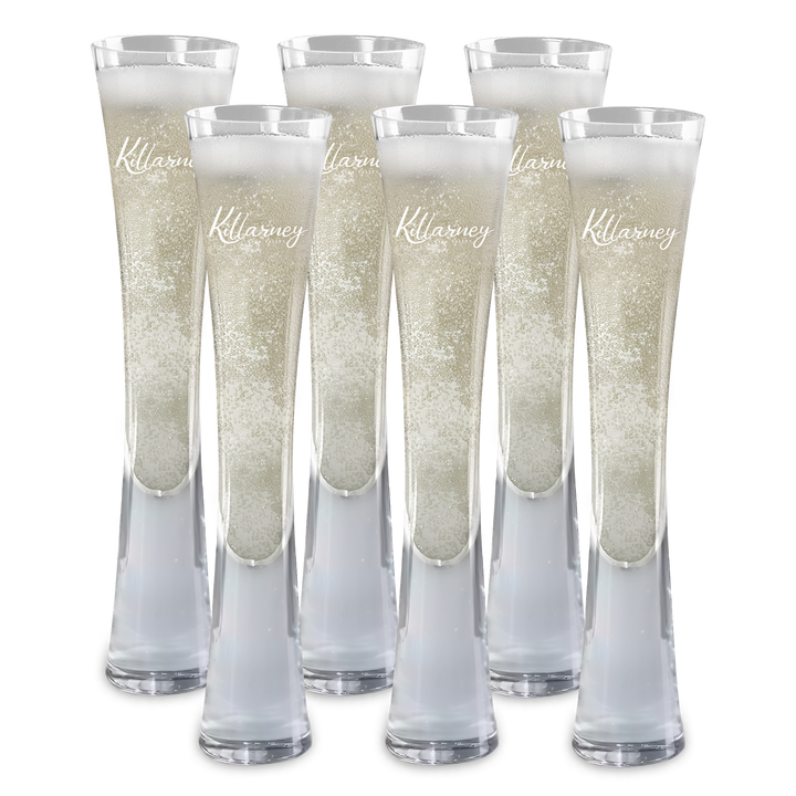 Hand Blown Artisan Crafted Champagne Flute