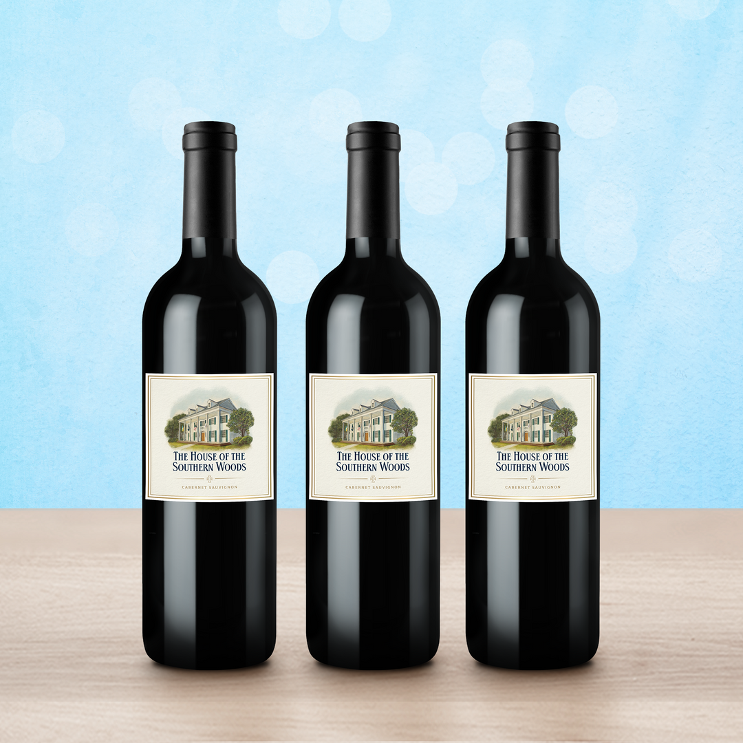 LSU - 3 Bottles of The House of the Southern Woods - 2021 Cabernet Sauvignon, California