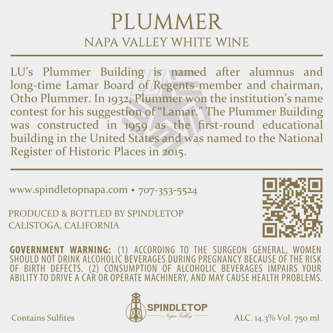 Plummer - 2020 Cuvée Blanc - Napa Valley