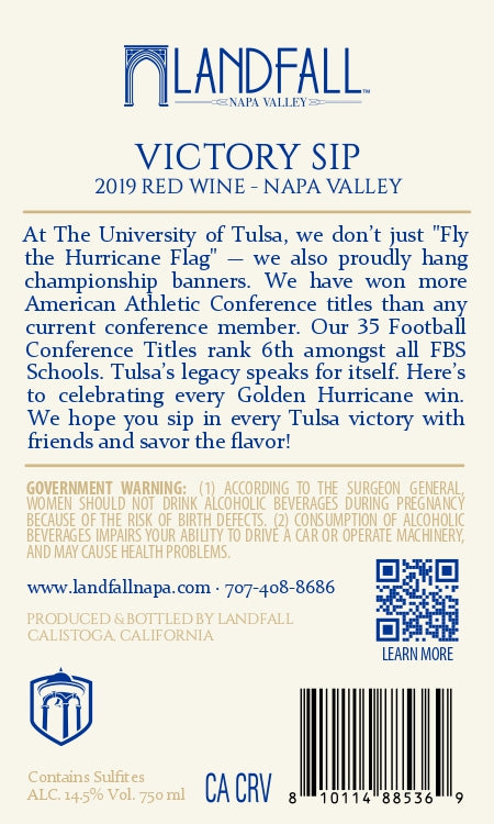 Victory Sip - 2019 Red Wine - Napa Valley