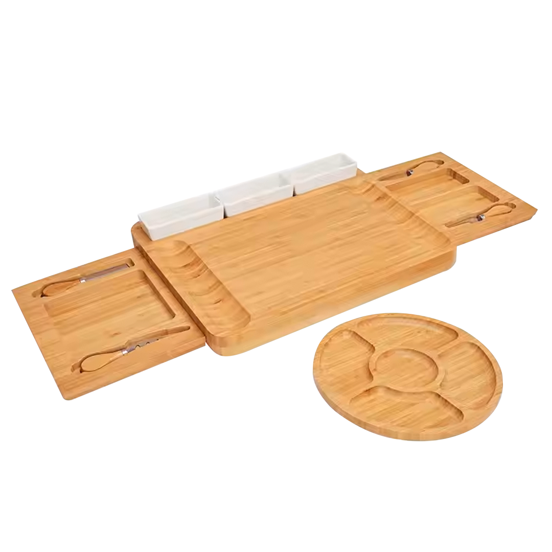 Large Charcuterie & Cheese Board and Knife Set