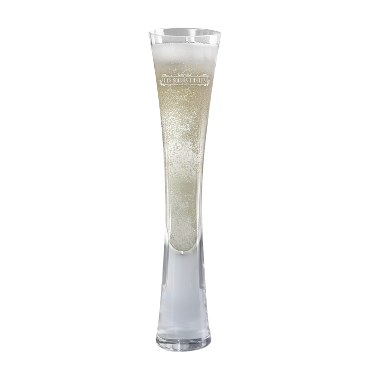 Hand Blown Artisan Crafted Champagne Flute