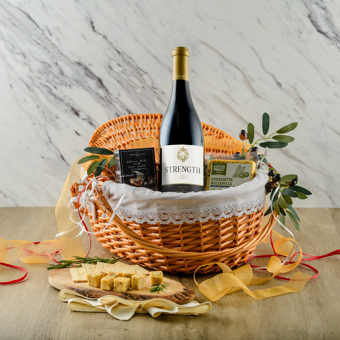 Signature Red Picnic Basket