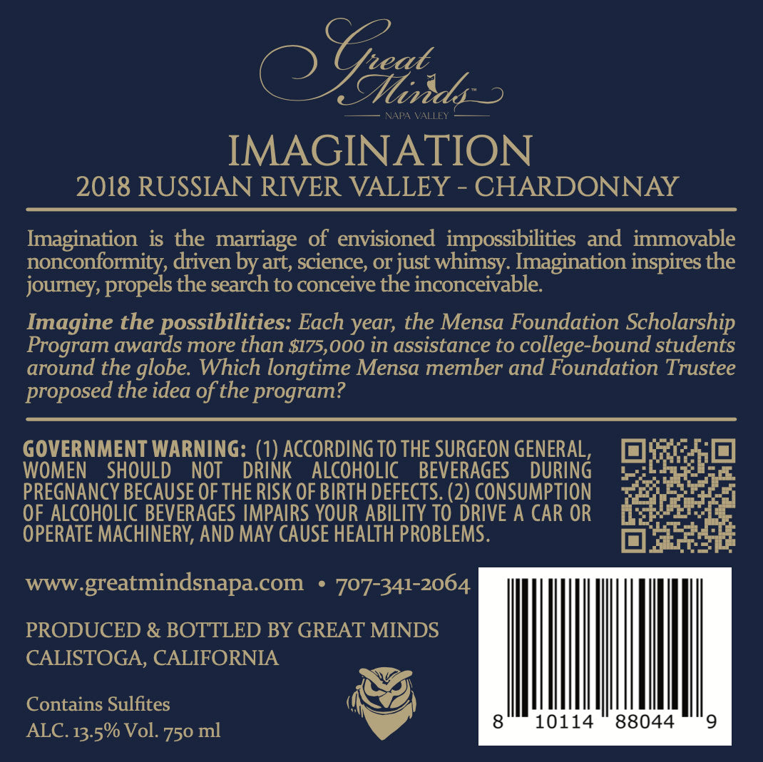 Imagination - 2018 Chardonnay - Russian River Valley