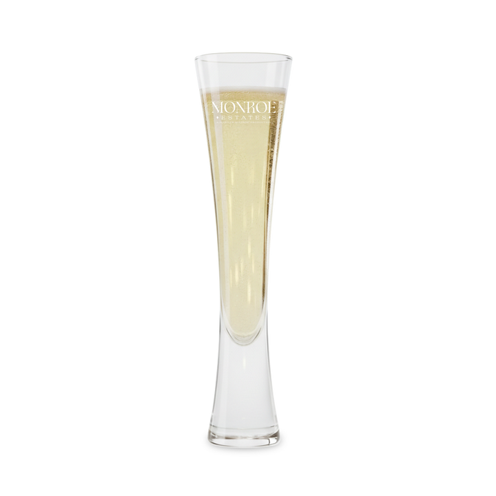 Hand Blown Artisan Crafted Champagne Flute