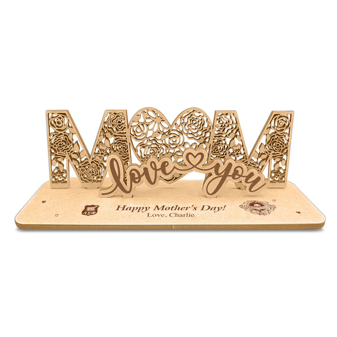 3D Wood Card - Mother's Day