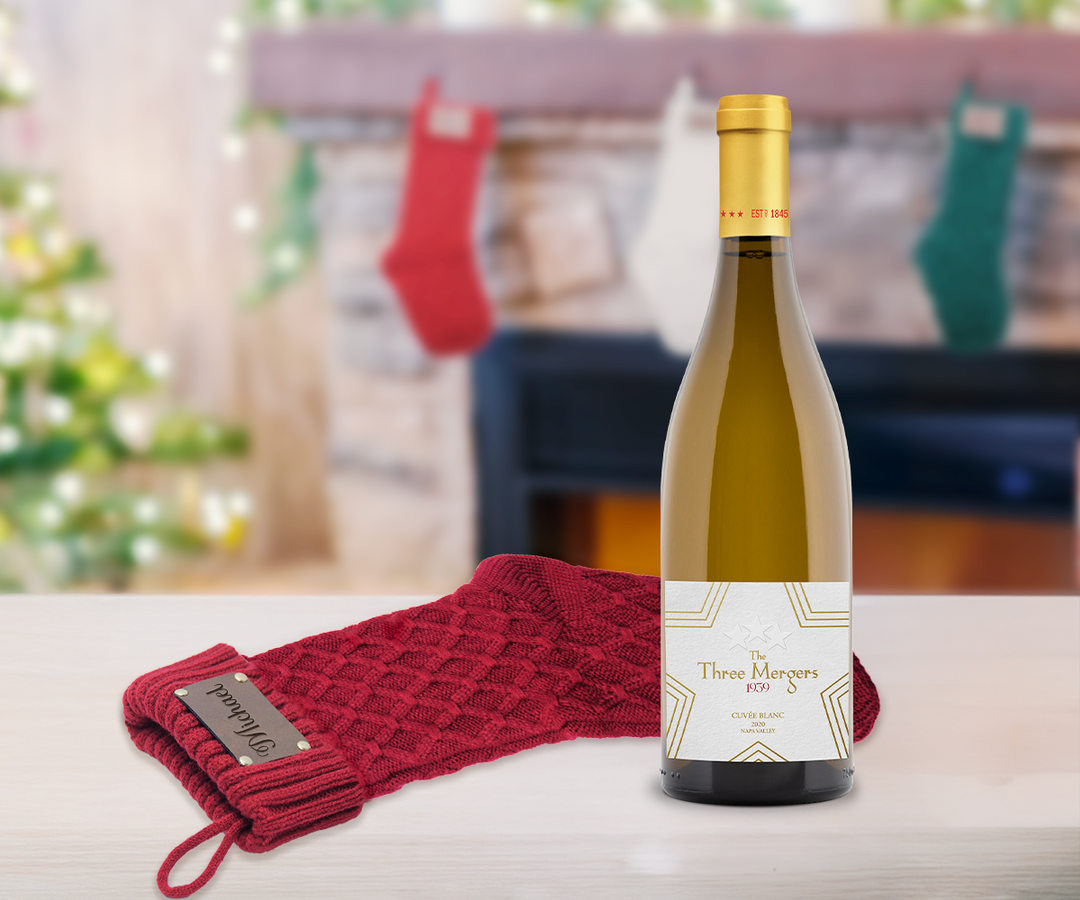 Personalized Christmas Stocking & Sip