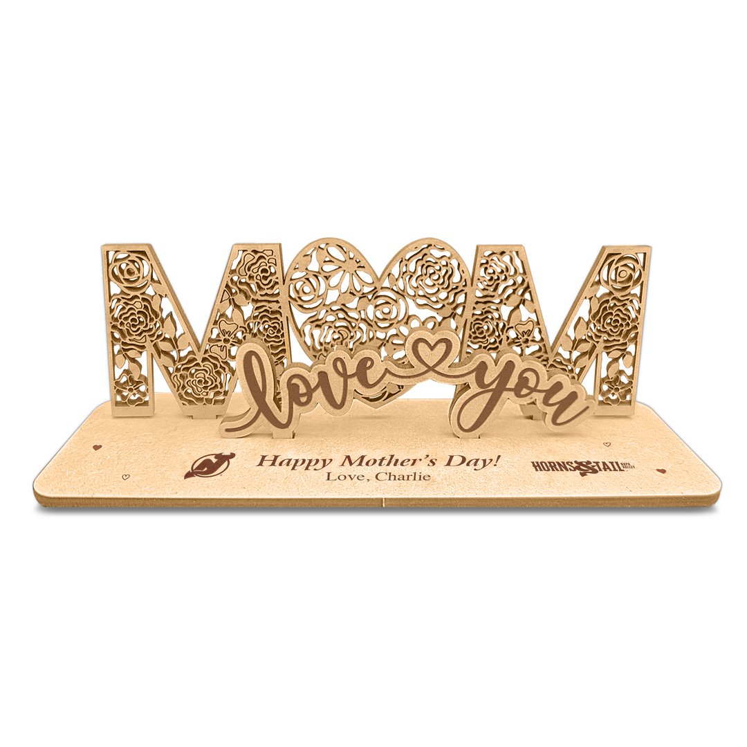 3D Wood Card - Mother's Day