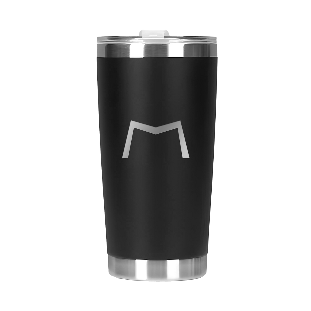 20oz Double Wall Stainless Steel Tall Tumbler with Lid