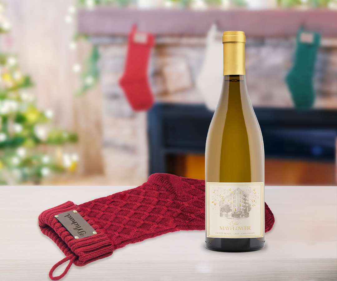 Personalized Christmas Stocking & Sip