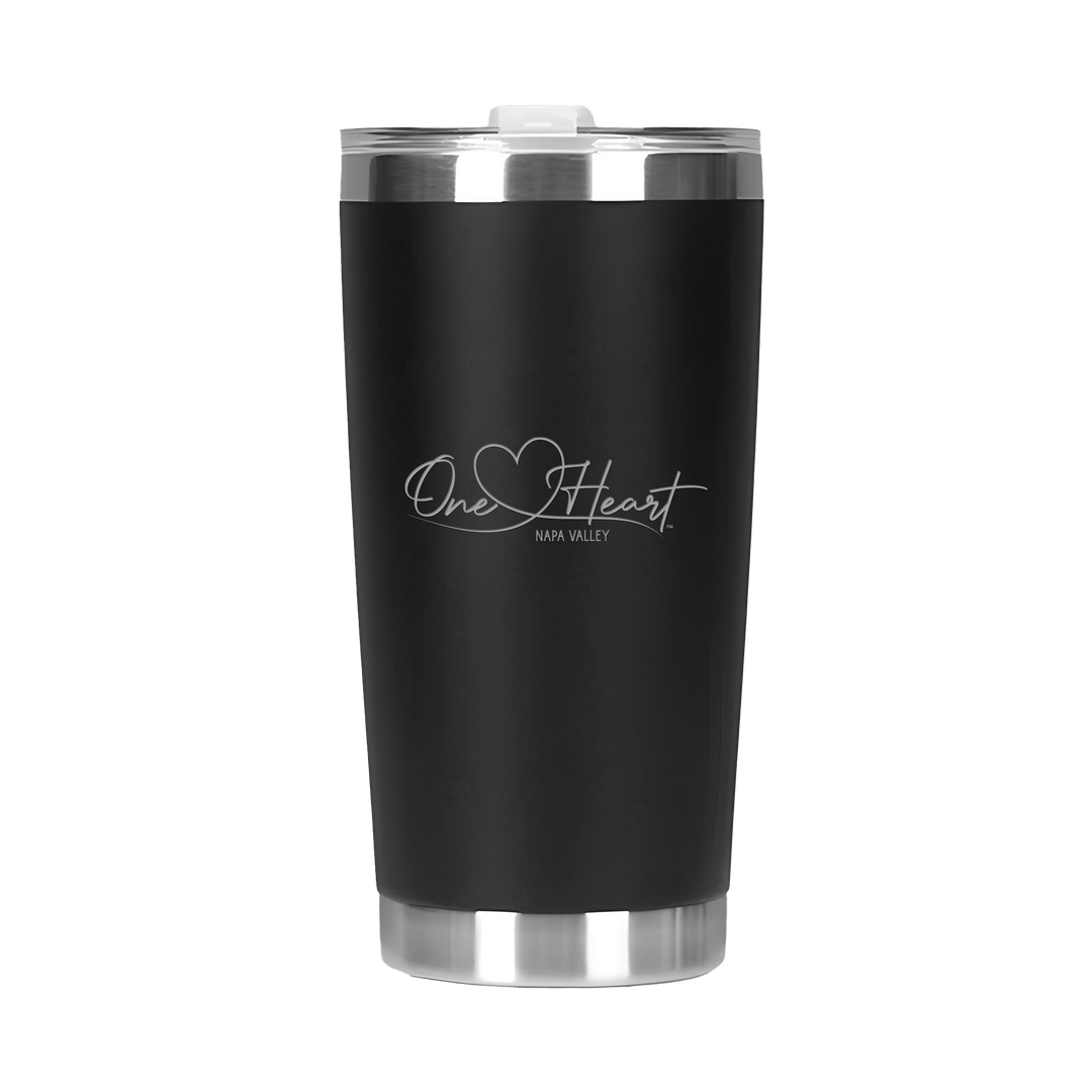 20oz Double Wall Stainless Steel Tall Tumbler with Lid