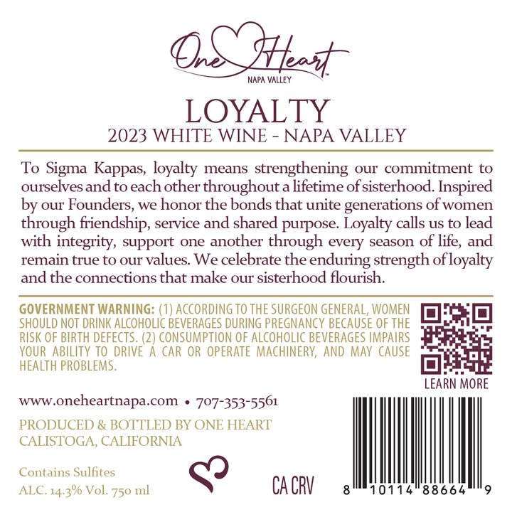 Loyalty - 2023 Pinot Noir - Russian River Valley