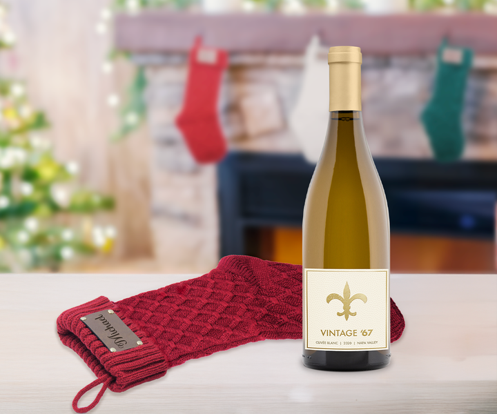 Personalized Christmas Stocking & Sip