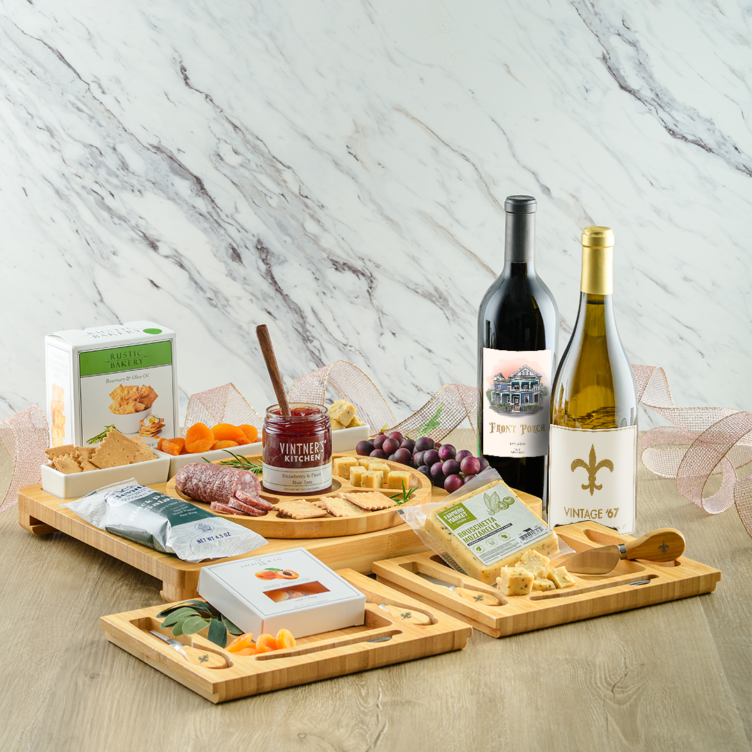 Premium Red & White Charcuterie Board