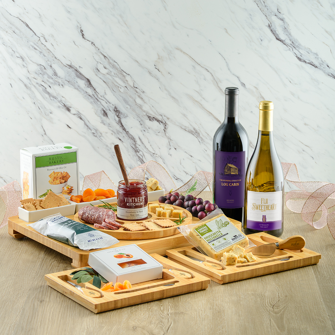 Premium Red & White Charcuterie Board