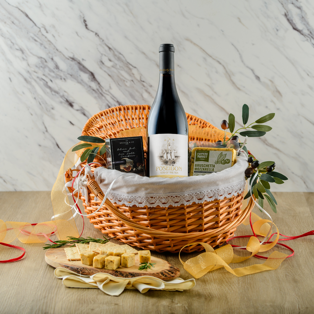 Signature Red Picnic Basket