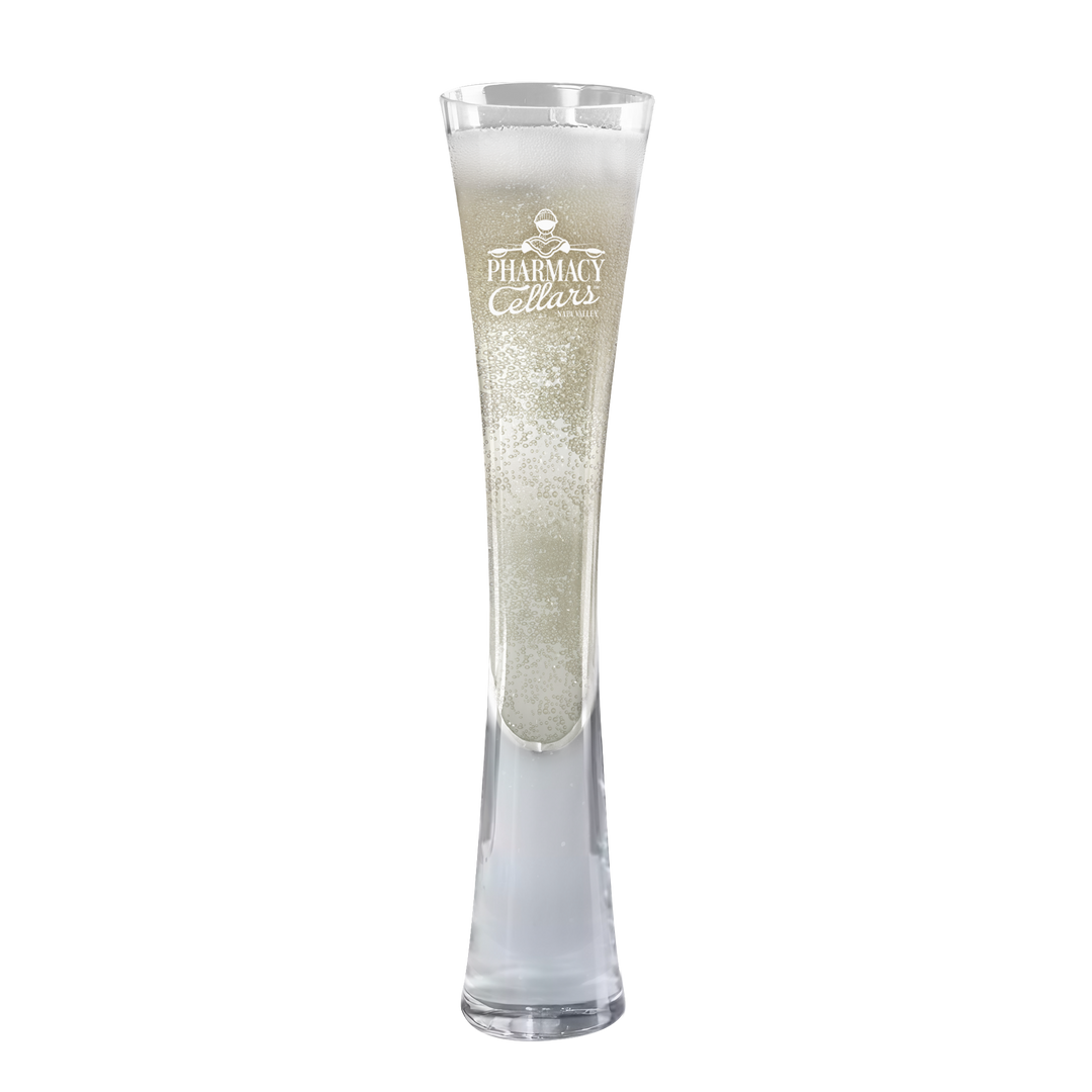 Hand Blown Artisan Crafted Champagne Flute