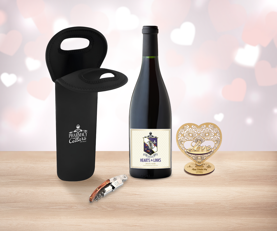 Valentine Pinot Noir & Tote Bag Gift Set