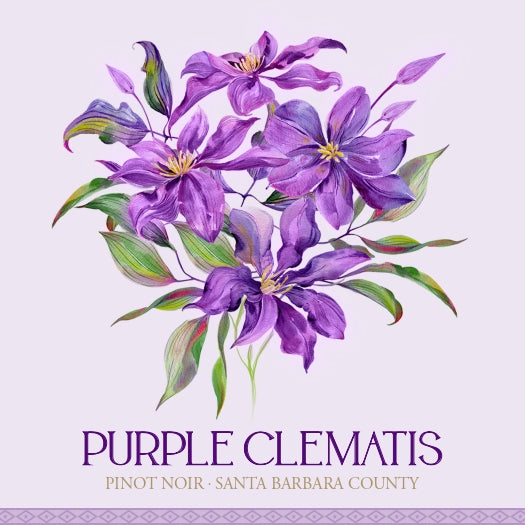 Purple Clematis - 2020 Pinot Noir - Santa Barbara County