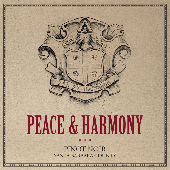 Peace & Harmony - 2020 Pinot Noir - Santa Barbara County