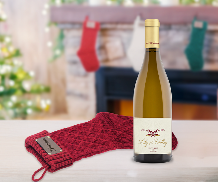 Personalized Christmas Stocking & Sip