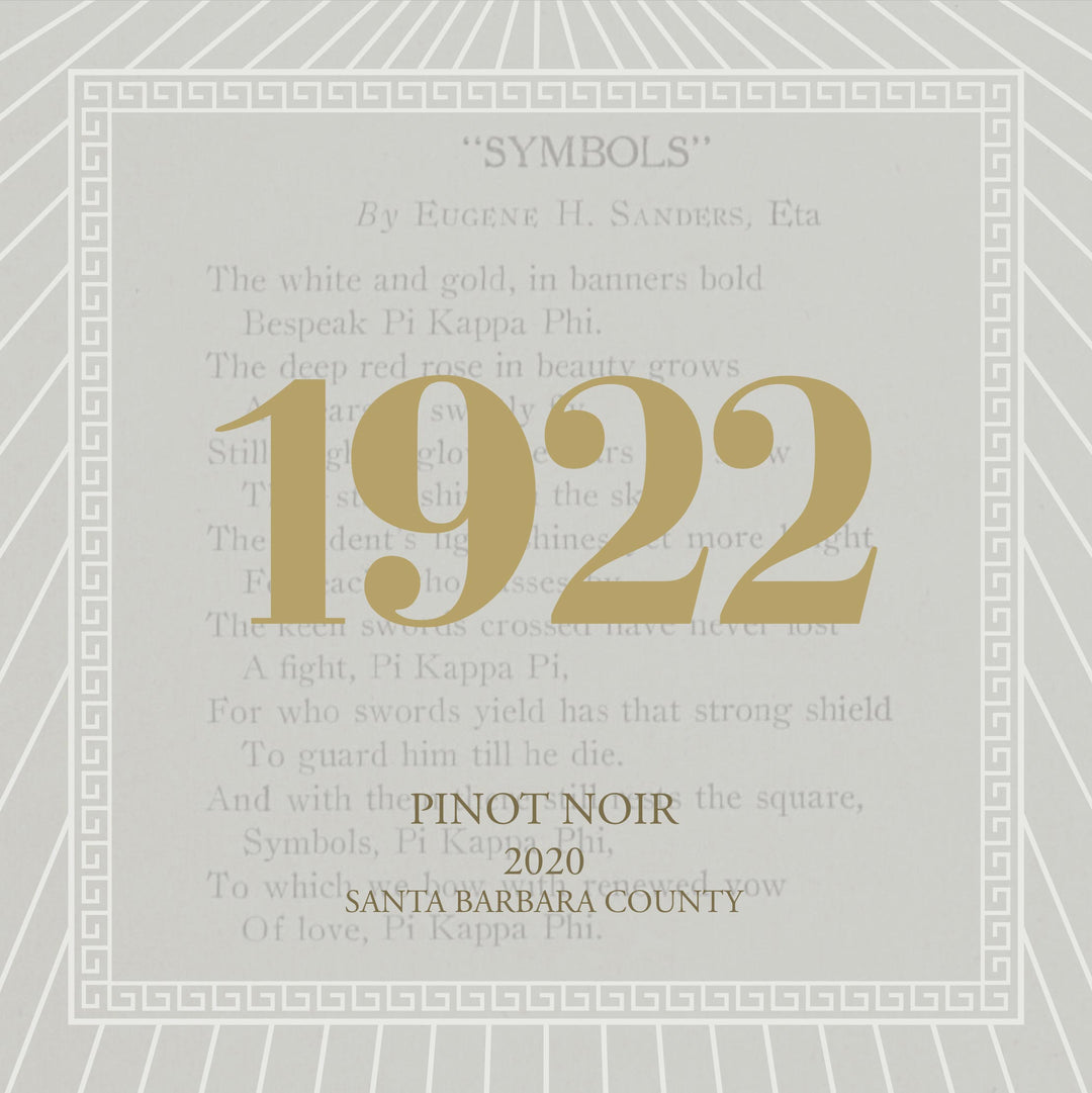 1922 - 2020 Pinot Noir - Santa Barbara County