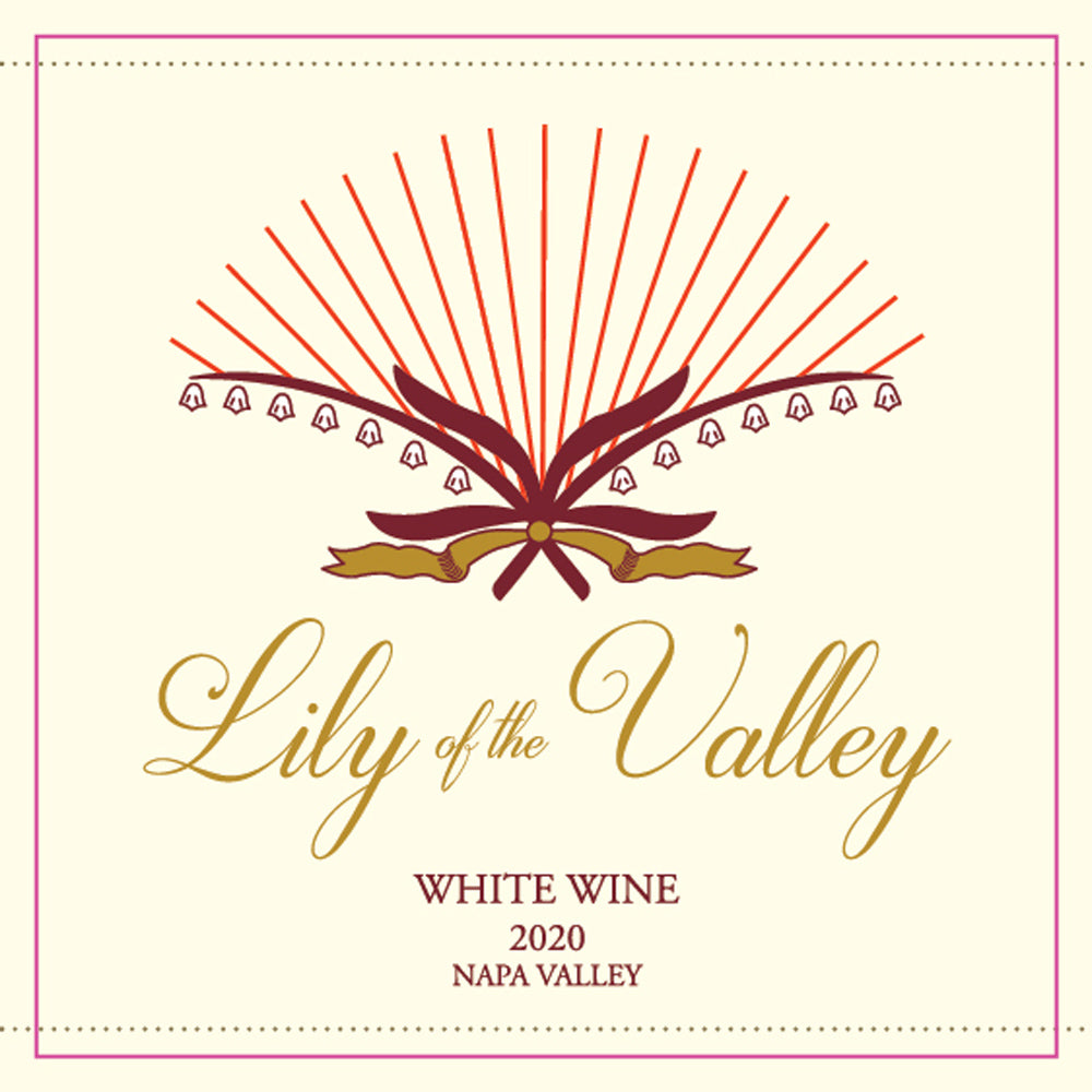 white lily labels Lily of the Valley - 2020 Cuvée Blanc