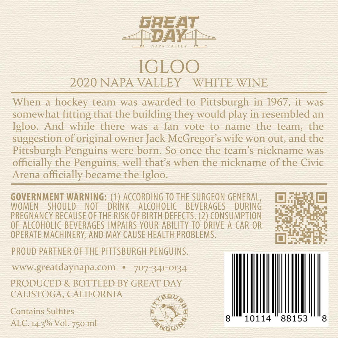 IGLOO - 2020 Cuvée Blanc - Napa Valley