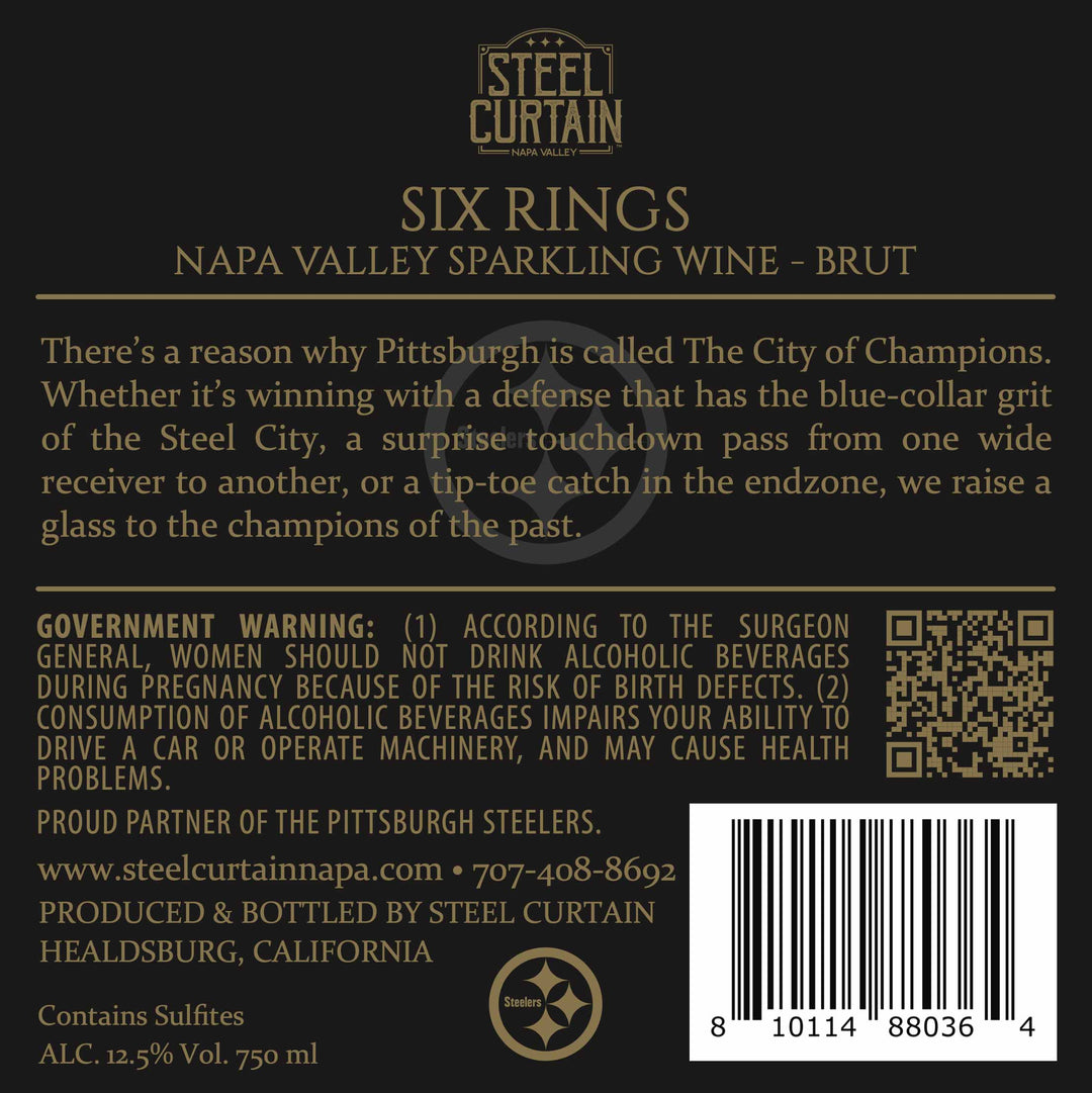 Six Rings – Sparkling Brut – Méthode Champenoise – Napa Valley