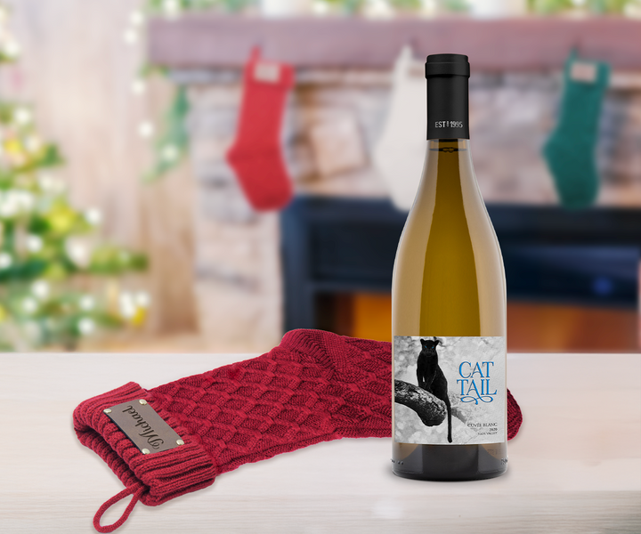 Personalized Christmas Stocking & Sip