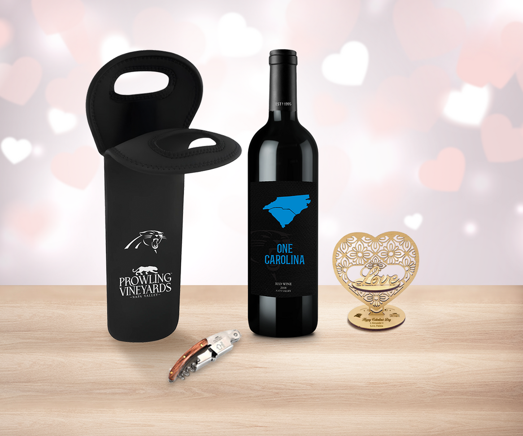 Valentine Red Wine & Tote Bag Delight