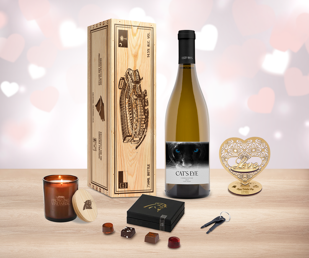 Valentine White Wine "Love" Gift Set