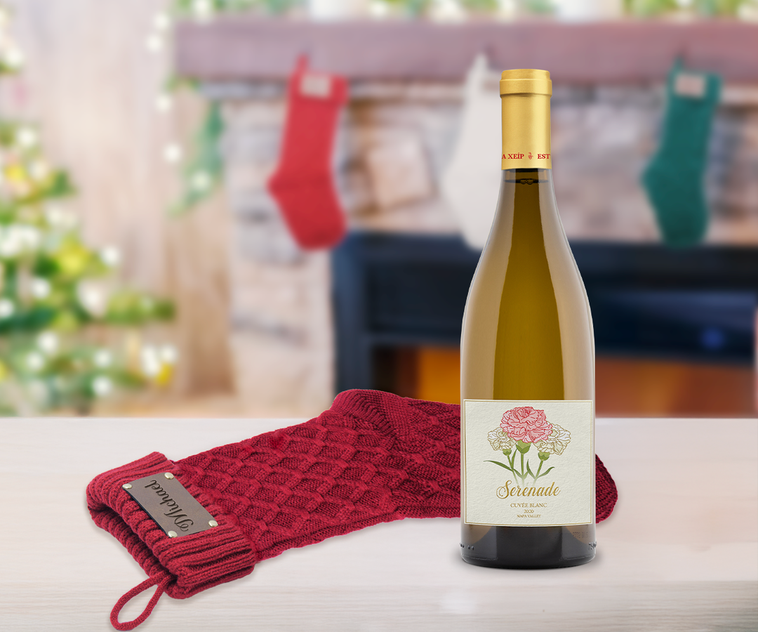 Personalized Christmas Stocking & Sip