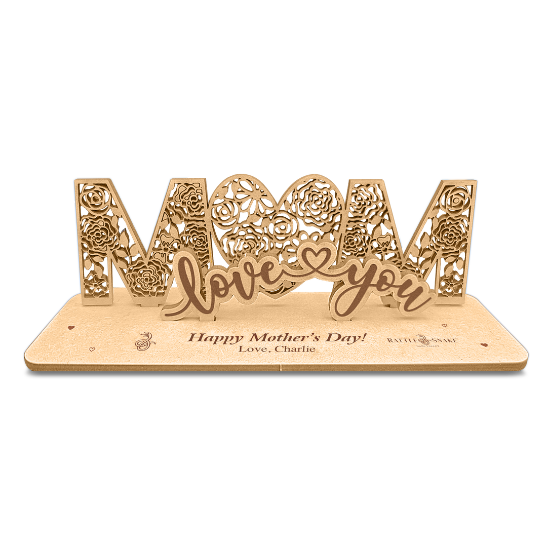 3D Wood Card - Mother's Day