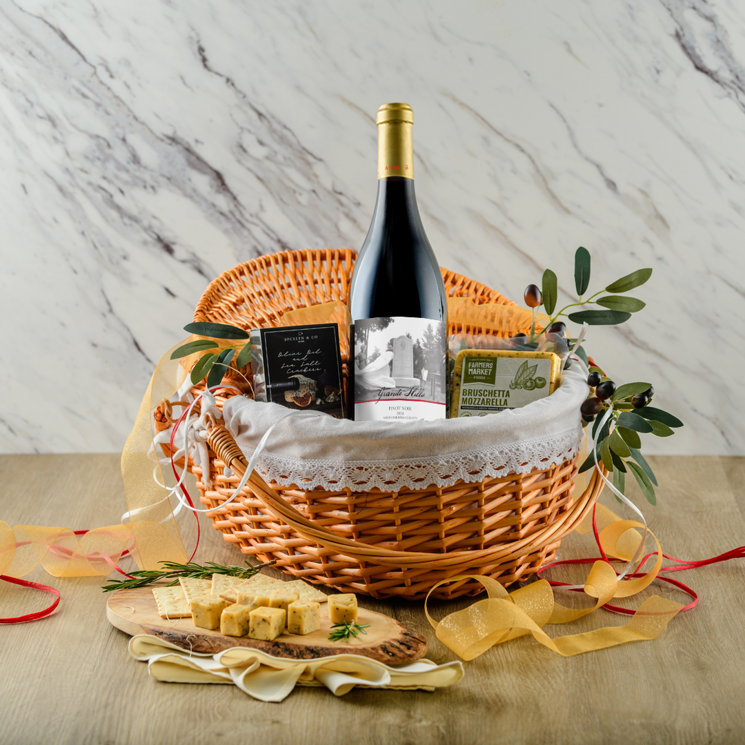 Signature Red Picnic Basket